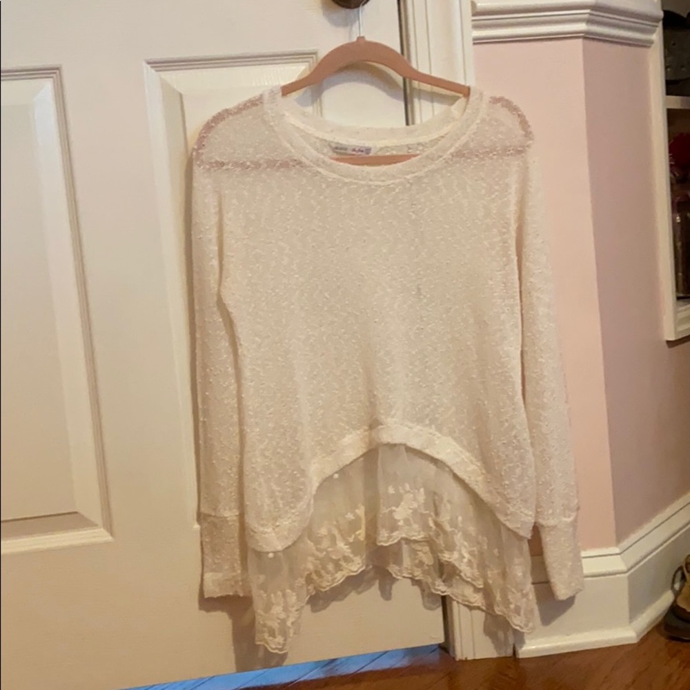 hollister + lucy hale collection sweater